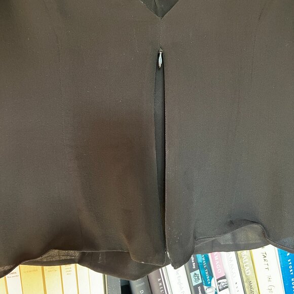 Vintage Pappel Boutique Evening silk top, size 6 - Picture 5 of 8